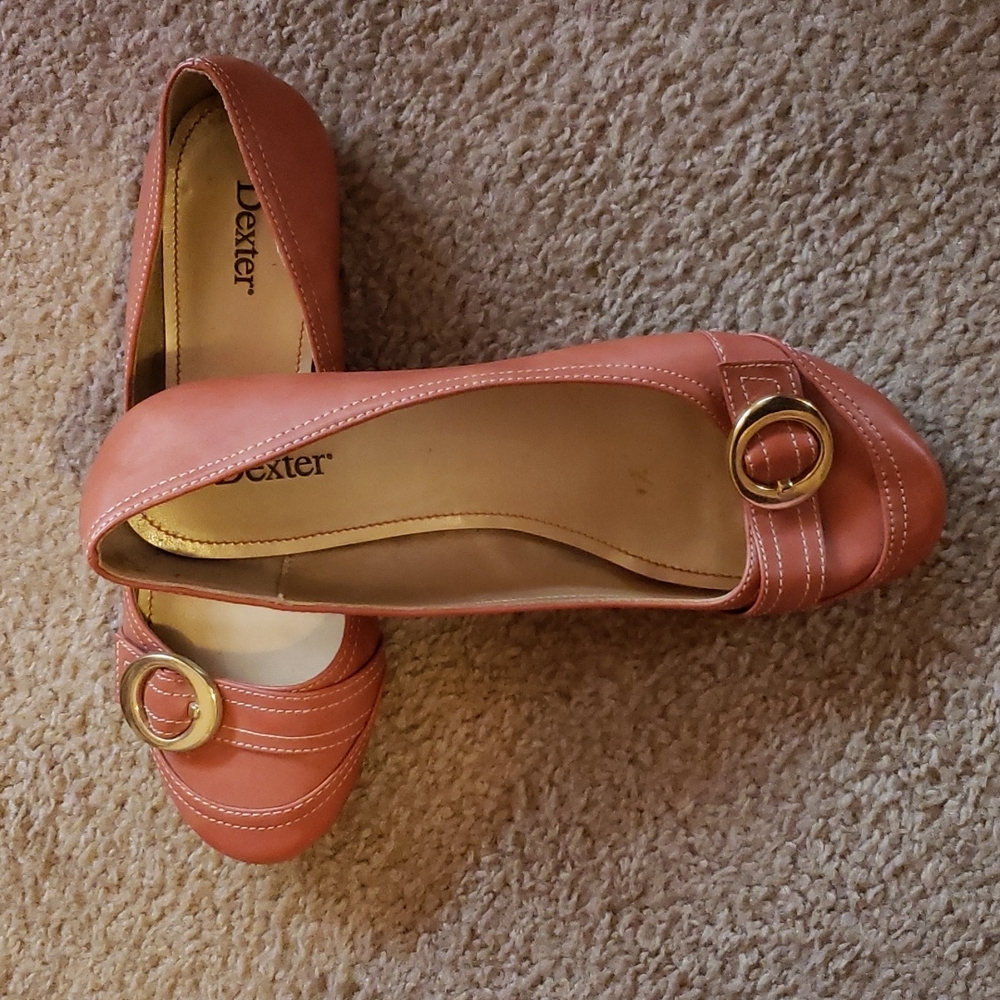 Orange flats